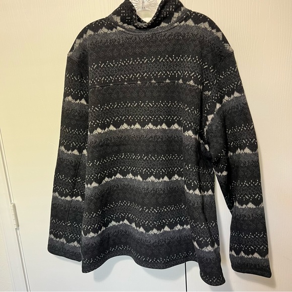 North Face Men's Gordon Lyons Classic sz 2XL Landscape Knit Print New With Tag - Picture 3 of 6